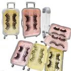 High Quality Own Brand Private Label 100% Real Mink Lashes Wholesale 3d 5d False Mink Eyelashes Vendor