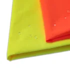 300d pu membrane laminated fluorescent yellow waterproof oxford fabric for safety uniforms by yard