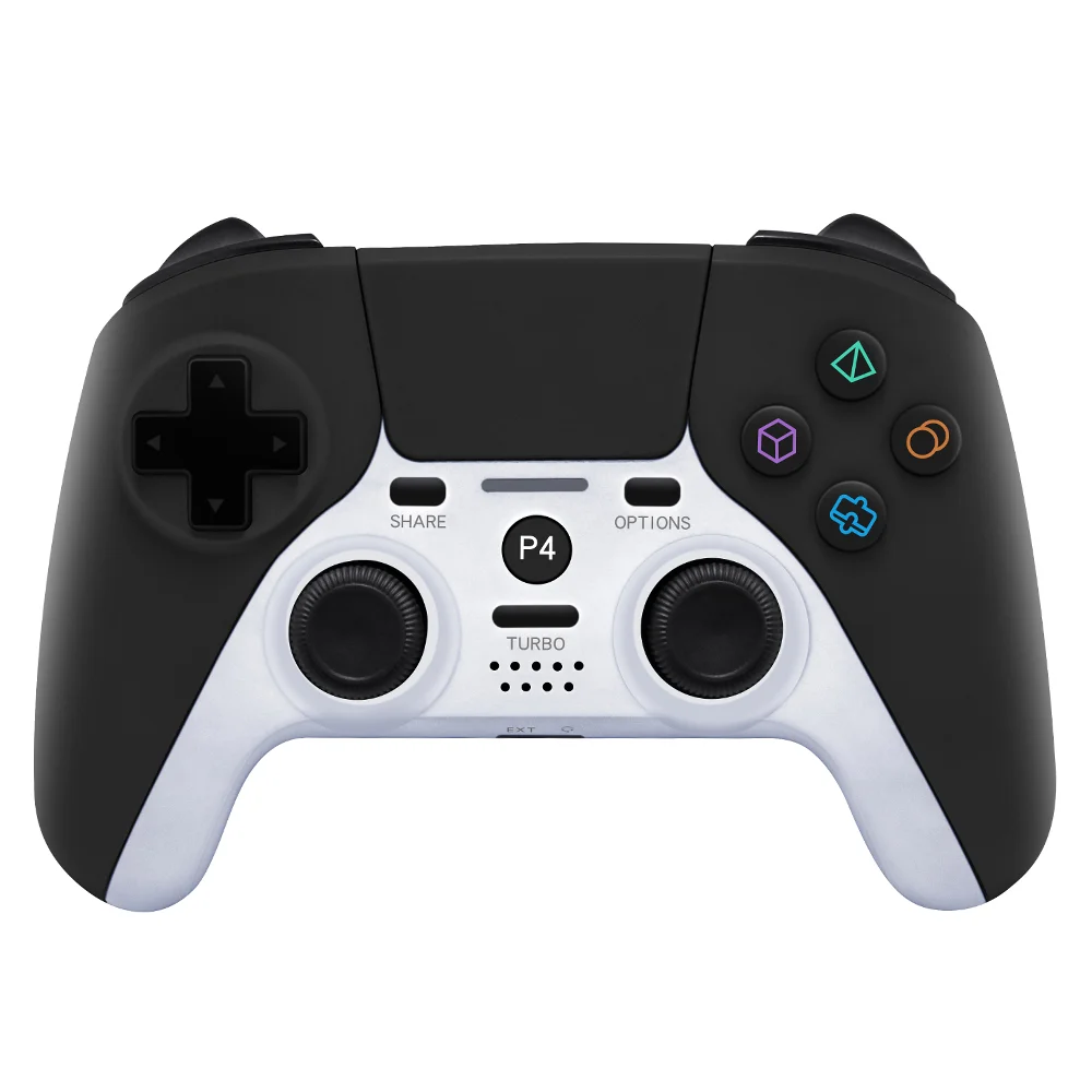 factory wireless gamecube controller for playstation game controller mobile game controller, Black+blue
factory wireless gamecube controller for playstation game controller mobile game controller, Black+blue