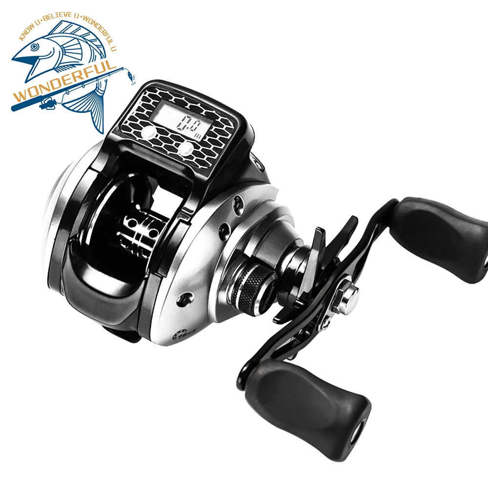 New design automatic wiring digital display accurate counting baitcasting Saltwater bass fishing electric sea reel, Silver
New design automatic wiring digital display accurate counting baitcasting Saltwater bass fishing electric sea reel, Silver