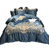 Hafei 100% cotton duvet cover set bed sheet