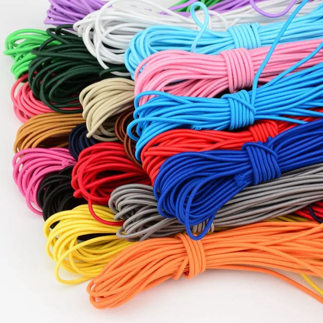 Colorful Thin Round Elastic Band Stretch Rope spandex Rubber Bands Elastic Line Wedding Garment DIY Cloth Sewing Accessory, White.black .deep pink,light yellow;custom
Colorful Thin Round Elastic Band Stretch Rope spandex Rubber Bands Elastic Line Wedding Garment DIY Cloth Sewing Accessory, White.black .deep pink,light yellow;custom