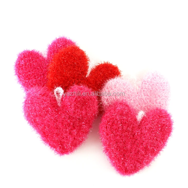 High quality lovely hand crochet acrylic love heart shape good cleaning fear of oil pollution Kitchen Cloth
High quality lovely hand crochet acrylic love heart shape good cleaning fear of oil pollution Kitchen Cloth
