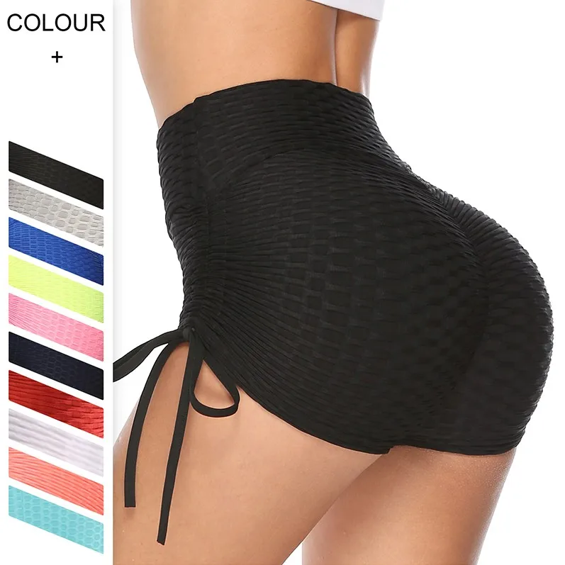 Women Sportswear yoga shorts wrinkled with plaid Fitness clothes Elastic Waisted Pants butt lift Leggings Gym Training Clothing
Women Sportswear yoga shorts wrinkled with plaid Fitness clothes Elastic Waisted Pants butt lift Leggings Gym Training Clothing