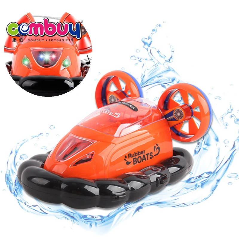 Universal rotary speed lighting musical ship plastic electric boat toy