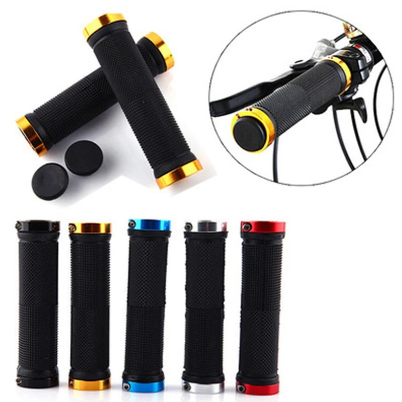 Hot Sale Bike Non-slip Handle Bar Rubber Grips Cover Bicycle Aluminum Alloy Bilateral Lock Handlebar Mountain Bike Handle Grip, Blue/red/gold/silver/white
Hot Sale Bike Non-slip Handle Bar Rubber Grips Cover Bicycle Aluminum Alloy Bilateral Lock Handlebar Mountain Bike Handle Grip, Blue/red/gold/silver/white