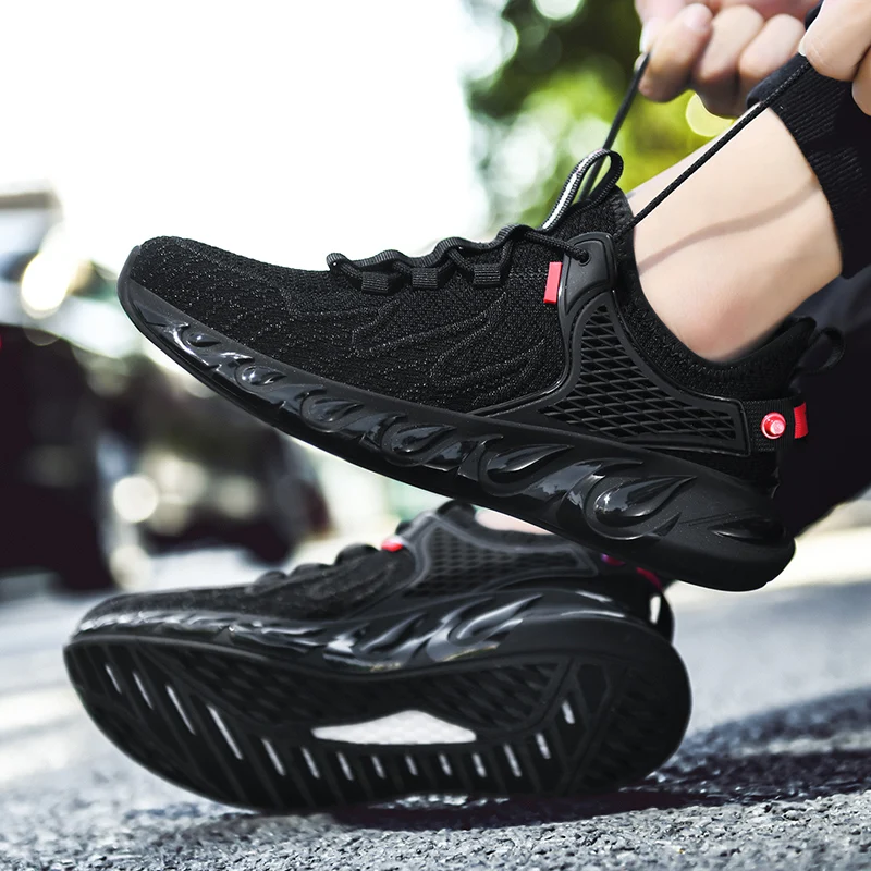 2020 High Quality Mens Casual Shoes Breathable Mesh Shoes Men Lace Up Comfortable Sports Running Shoes Mens Fashion Sneakers, Grey-pink,black-red,black-green,beige,black-pink
2020 High Quality Mens Casual Shoes Breathable Mesh Shoes Men Lace Up Comfortable Sports Running Shoes Mens Fashion Sneakers, Grey-pink,black-red,black-green,beige,black-pink