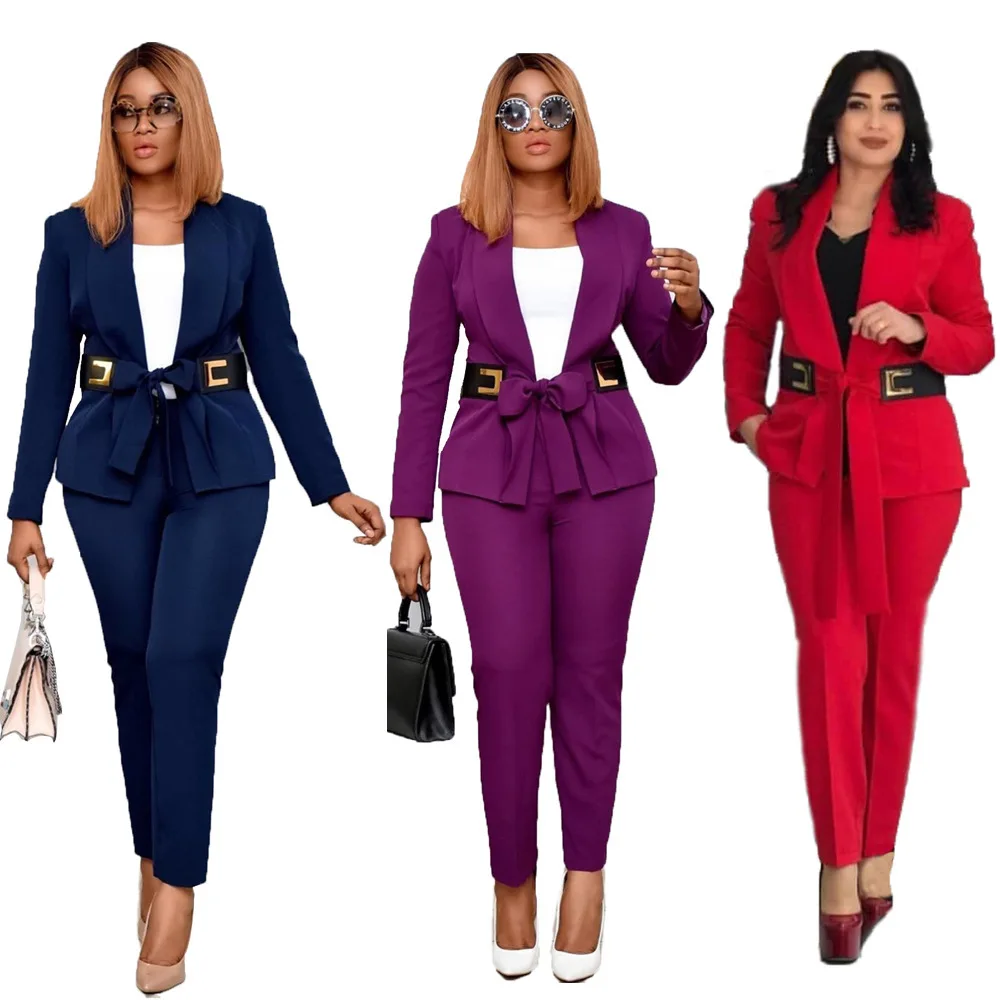 Plus Size African Suit Office Formal Turn Down Collar Two Piece Set Classical 2 Piece Set Long Sleeve Blazer Suit
Plus Size African Suit Office Formal Turn Down Collar Two Piece Set Classical 2 Piece Set Long Sleeve Blazer Suit