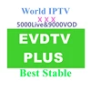 EVDTV PLUS 5100+ channels 9000+ Vod iptv Arabic Europe German UK VIP subscription m3u Germany WWE PPV europa european M3U APK