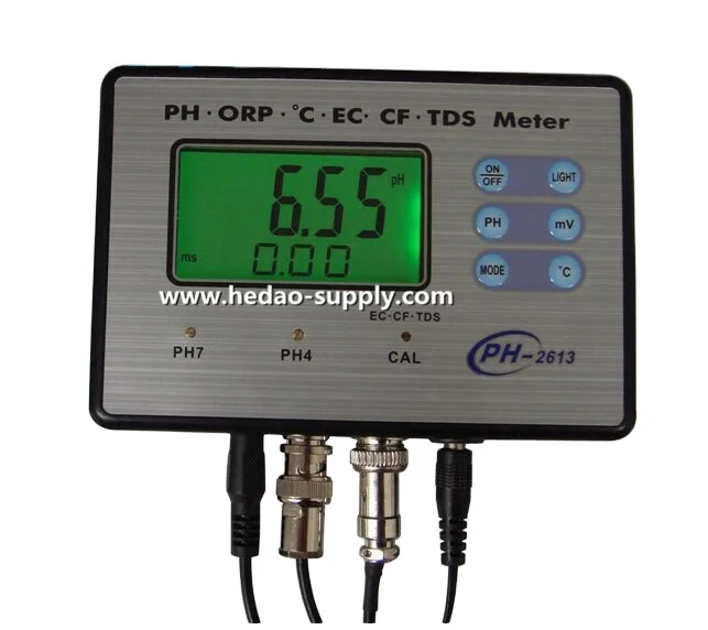 PH-2613 six in one long-lasting using more cost-efective ph and ppm meter