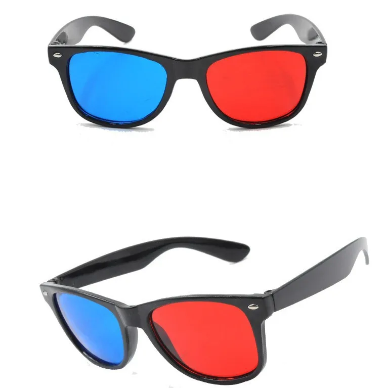 Adult red and blue 3D stereo glasses resin lens plastic frame movie TV 3D sunglass
Adult red and blue 3D stereo glasses resin lens plastic frame movie TV 3D sunglass