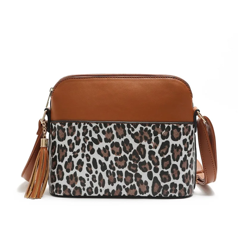 Fashion Leopard Print Crossbody Bag For Women Tassel Designer Shell PU Leather Shoulder Bag Ladies Messenger Solid Bags, Picture color
Fashion Leopard Print Crossbody Bag For Women Tassel Designer Shell PU Leather Shoulder Bag Ladies Messenger Solid Bags, Picture color