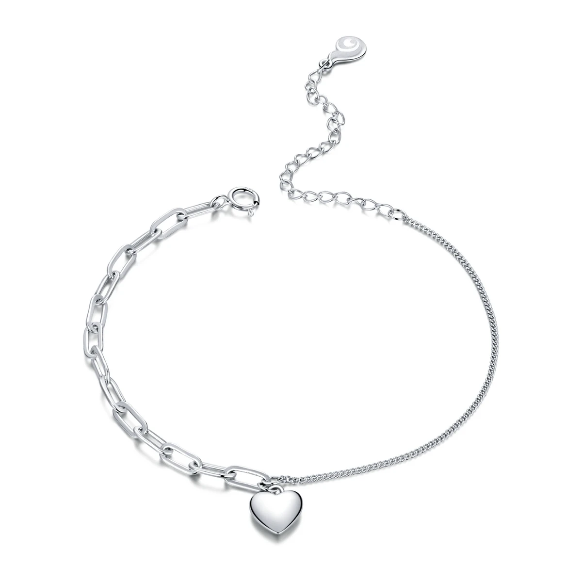 BAMOER Sterling Silver 925 Double Chain Heart Bracelet for Women Flying Butterfly Popular Silver Jewelry Femal Gift BSB053
BAMOER Sterling Silver 925 Double Chain Heart Bracelet for Women Flying Butterfly Popular Silver Jewelry Femal Gift BSB053