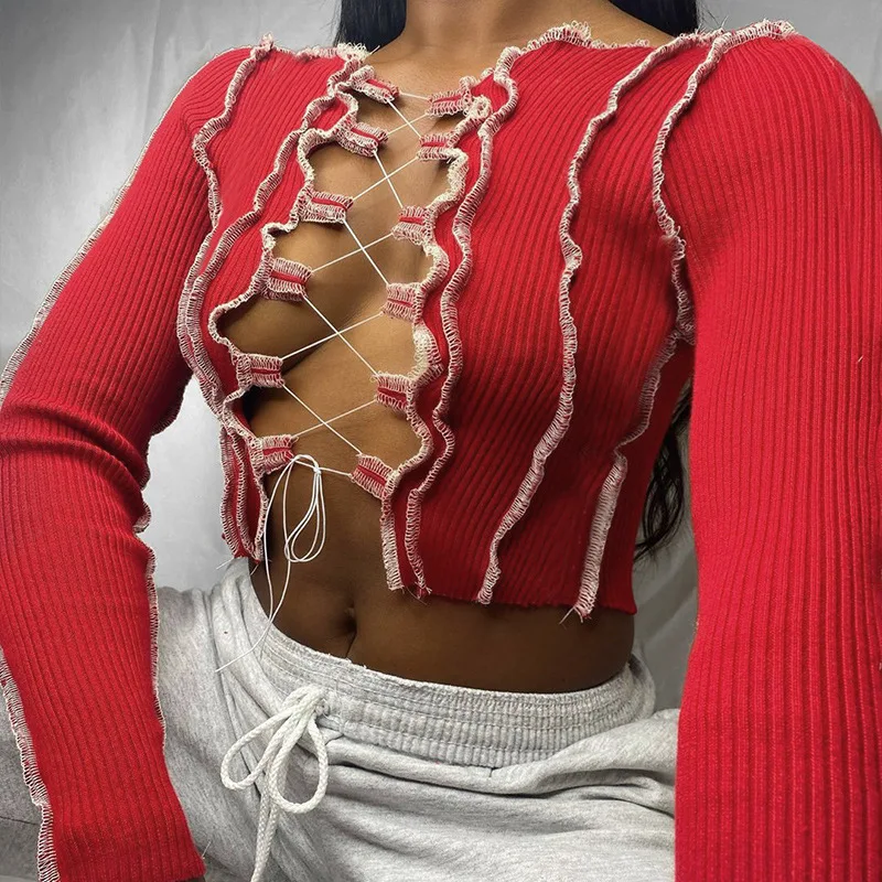 Women Ladies Sexy Sleeveless Low-Cut Vest Chain Crop Tops Hot Night Club Wear Chain Shirt Women Crop Tops, Customized color
Women Ladies Sexy Sleeveless Low-Cut Vest Chain Crop Tops Hot Night Club Wear Chain Shirt Women Crop Tops, Customized color
