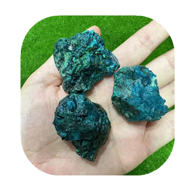 Wholesale natural healing gemstone rough raw crystal stones green blue Chrysocolla rough stone for home decoration
Wholesale natural healing gemstone rough raw crystal stones green blue Chrysocolla rough stone for home decoration