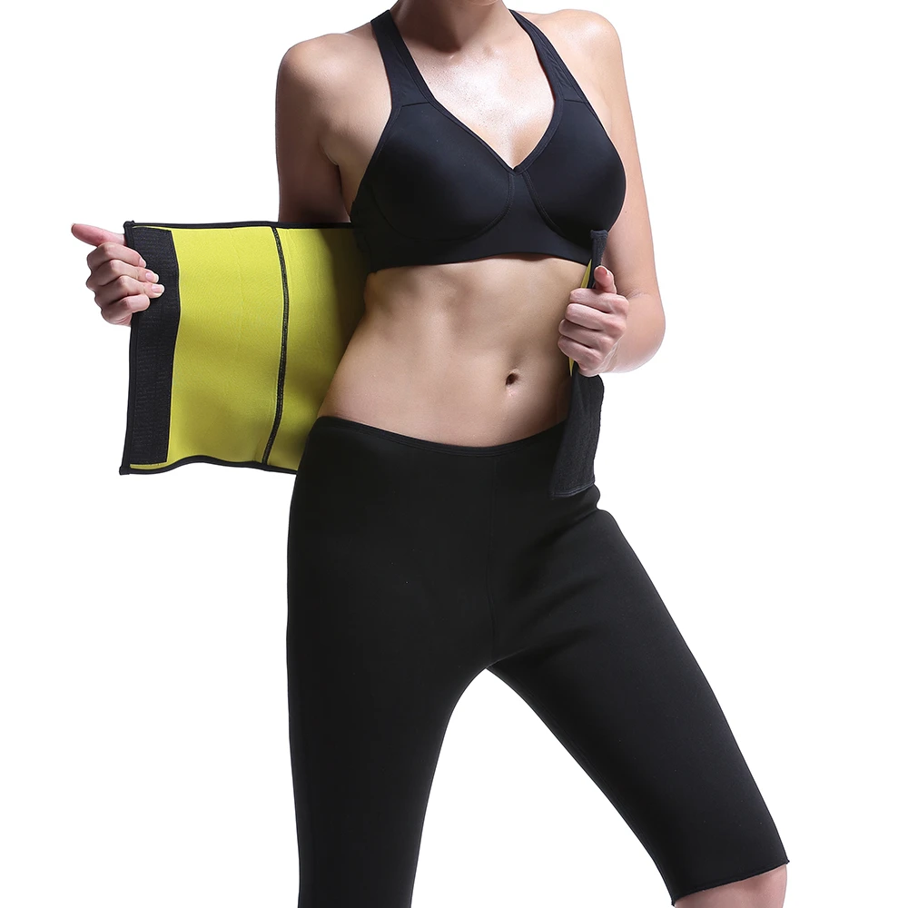 Women Sports waist trainer with belt Waist Support Cincher slimming belt waist trainer, Black+yellow,black+rose red
Women Sports waist trainer with belt Waist Support Cincher slimming belt waist trainer, Black+yellow,black+rose red