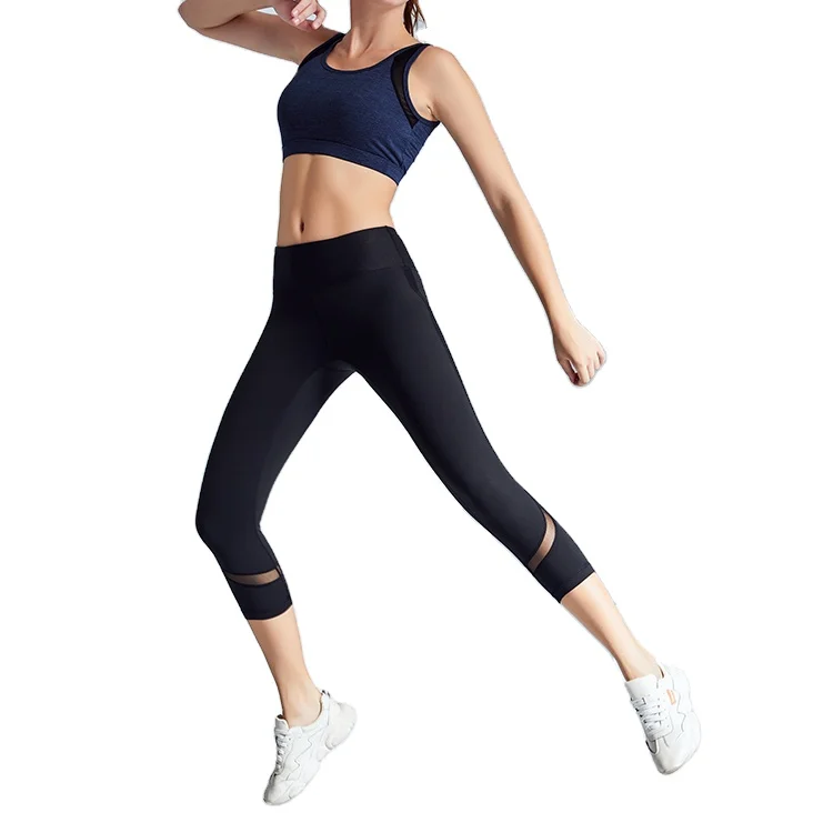 SHOWMELLY Women High Elasticity Yoga Fitness Running Gym Sports 7 minutes of pants 5012
SHOWMELLY Women High Elasticity Yoga Fitness Running Gym Sports 7 minutes of pants 5012