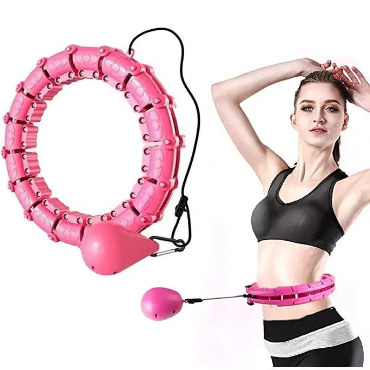 24 Detachable Knots Hula Ring for Adults Weight Loss Hula Circle 2 in 1 Fitness Weight Loss Massage Non-Fall Exercise Hoop, Customized color
24 Detachable Knots Hula Ring for Adults Weight Loss Hula Circle 2 in 1 Fitness Weight Loss Massage Non-Fall Exercise Hoop, Customized color