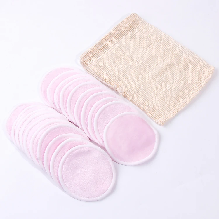 Recycle Bamboo Cotton Terry Hemp Cotton Reusable Reusable Makeup Remover Pads With Bag, White,grey,pink,blue,black etc
Recycle Bamboo Cotton Terry Hemp Cotton Reusable Reusable Makeup Remover Pads With Bag, White,grey,pink,blue,black etc