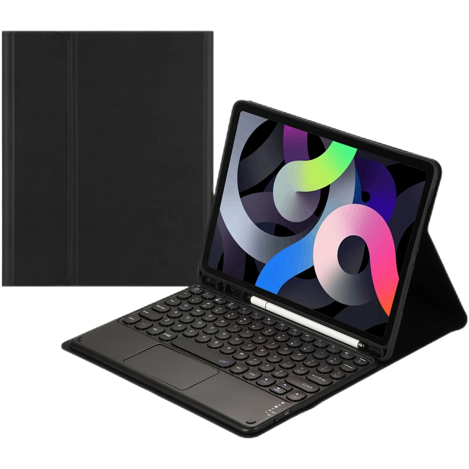 For iPad Wireless Keyboard 10.2 Case AIR410.9 Tablet Stand Ultra thin leather case with pen ring sleep function
For iPad Wireless Keyboard 10.2 Case AIR410.9 Tablet Stand Ultra thin leather case with pen ring sleep function