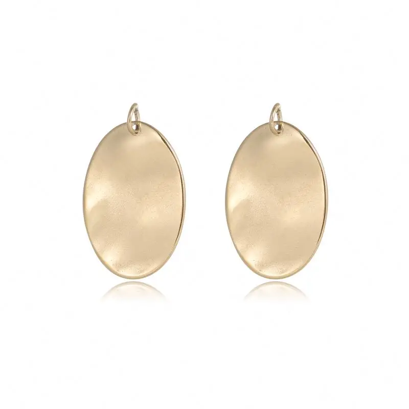 Gold-plated stainless steel glossy oval earrings necklace accessories female fashion simple accessories
Gold-plated stainless steel glossy oval earrings necklace accessories female fashion simple accessories