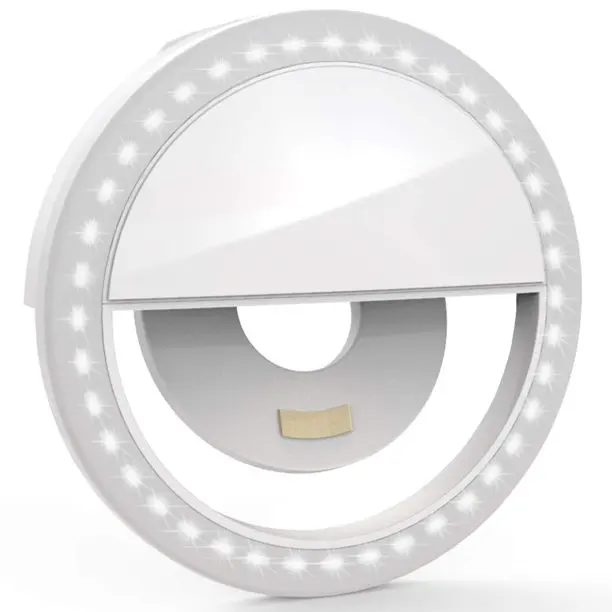 Wholesale Mini Portable Rechargeable USB Camera Clip Photography Video Mobile Phone LED Ring Selfie Light
Wholesale Mini Portable Rechargeable USB Camera Clip Photography Video Mobile Phone LED Ring Selfie Light