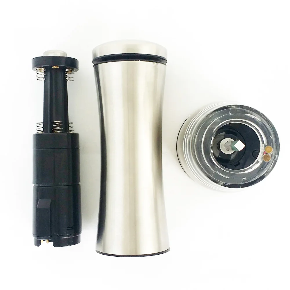 Restaurant Support Wholesale Metal Salt And Pepper Grinder Electric Rechargeable pepper mill
Restaurant Support Wholesale Metal Salt And Pepper Grinder Electric Rechargeable pepper mill