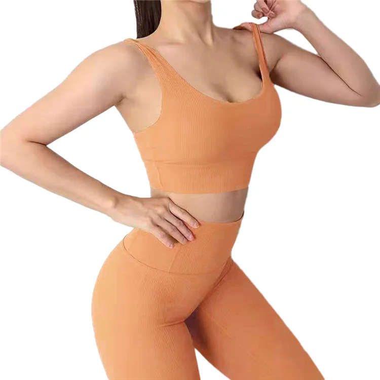 Europe and America yoga sets fitness women shockproof beauty back yoga bra but lift pant yoga whorl two piece set
Europe and America yoga sets fitness women shockproof beauty back yoga bra but lift pant yoga whorl two piece set