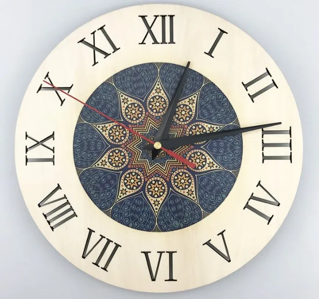 Custom Modern Decoration Wall Clock MDF Round Shape Decorative Clock For Living Room Deco Sublimation Printing Wooden Wall Clock
Custom Modern Decoration Wall Clock MDF Round Shape Decorative Clock For Living Room Deco Sublimation Printing Wooden Wall Clock