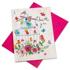 Custom Print Post Card or Gold Foil Thank You Card Bulk with Envelopes