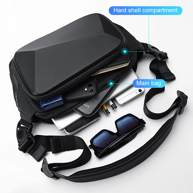 FENRUIEN High quality EVA hard shell fashion shoulder bag waterproof multifunctional messenger bag single crossbody bag 2021 new
FENRUIEN High quality EVA hard shell fashion shoulder bag waterproof multifunctional messenger bag single crossbody bag 2021 new