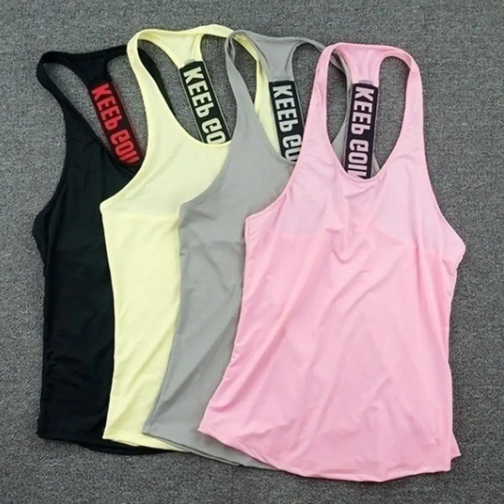 Yoga Gym Sports Vest Sleeveless Shirts Tank Tops Sport Top Fitness Women Running Clothes Singlets
Yoga Gym Sports Vest Sleeveless Shirts Tank Tops Sport Top Fitness Women Running Clothes Singlets