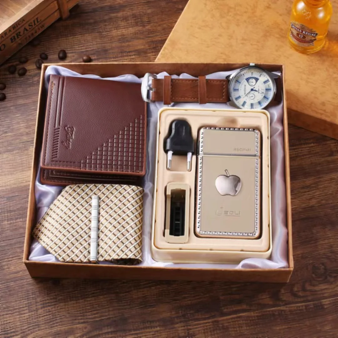 2021 Popular Black Friday 4pcs Men's Gift set High Quality Wallet Business Watch for Men
2021 Popular Black Friday 4pcs Men's Gift set High Quality Wallet Business Watch for Men