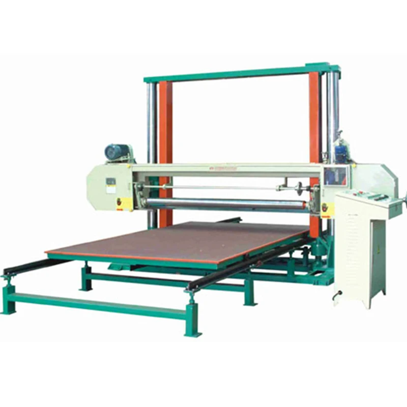 Horizontal Rebound PU Foam Cutting Machine with Advanced Imported Inverter Timing Controlled Techniques