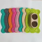 Taizhou factory produced pet feeding mat pvc BPA free cat litter catcher mat