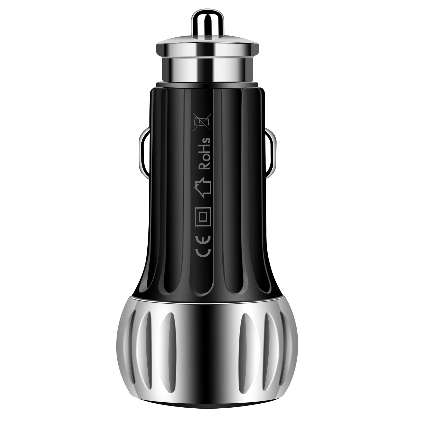 38W Dual Port QC 3.0 Mini USB-A Phone Charger QC Fast Charge Car Quick Charger Charging Station
38W Dual Port QC 3.0 Mini USB-A Phone Charger QC Fast Charge Car Quick Charger Charging Station