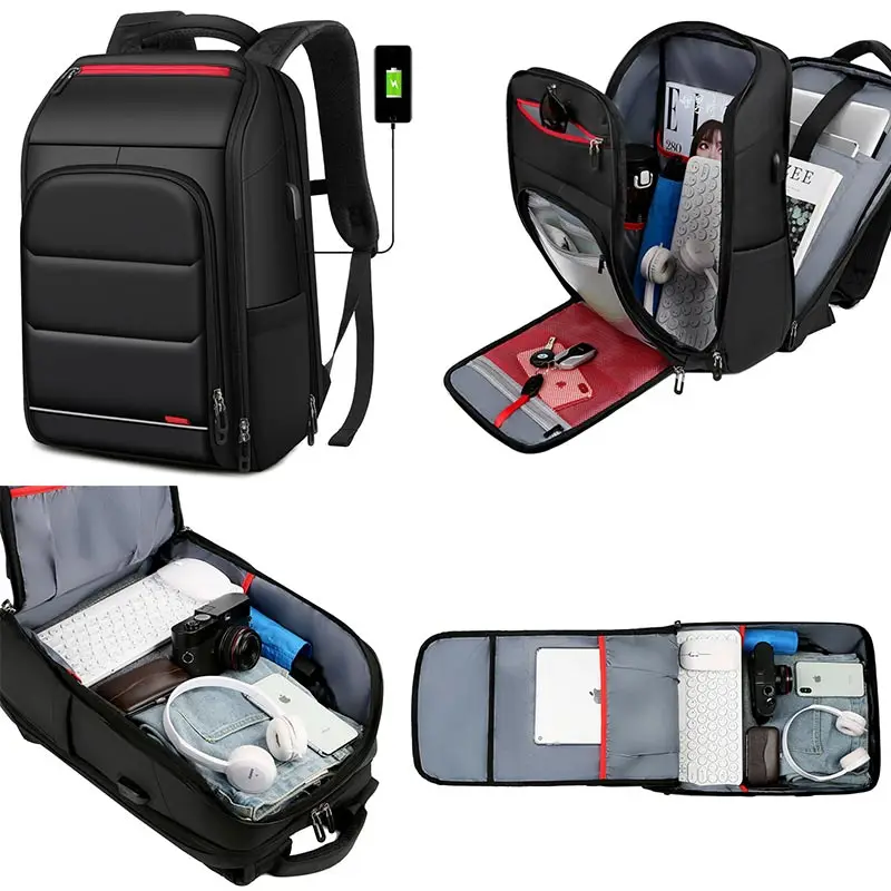 2021 business man laptop bag premium travel luxury usb water resistant expandable backpacks, Customized
2021 business man laptop bag premium travel luxury usb water resistant expandable backpacks, Customized
