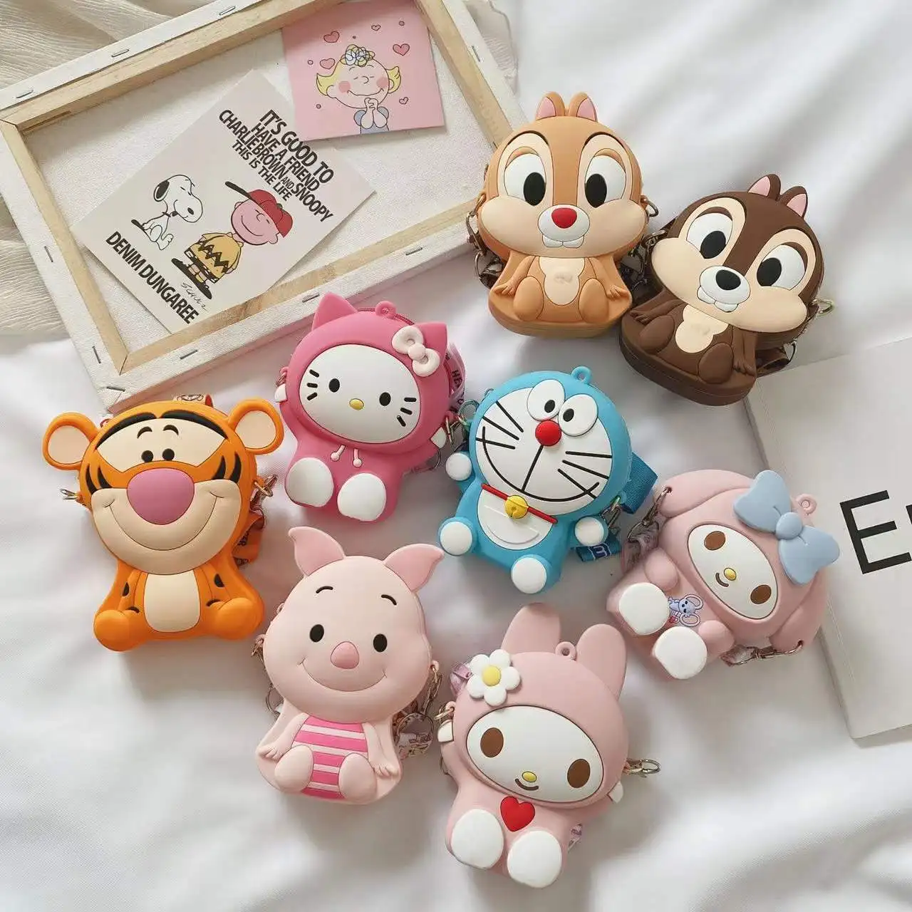 2021 new cute Children's silicone crossbody bag Cartoon Pouch Women Small Wallet Soft Silicone Coin Purse, Coloful
2021 new cute Children's silicone crossbody bag Cartoon Pouch Women Small Wallet Soft Silicone Coin Purse, Coloful