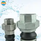 DN40 flexible bellows rubber expansion joint union type