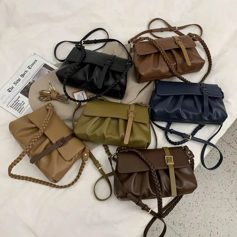 Having Stock Shoulder Pleated Bags Women Handbags Ladies Luxury With Good Material, Khaki, green, blue, black, brown, caramel
Having Stock Shoulder Pleated Bags Women Handbags Ladies Luxury With Good Material, Khaki, green, blue, black, brown, caramel