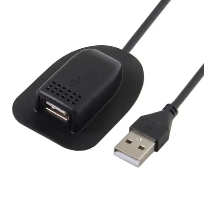 USB 2.0 Male to USB Female Panel Mount Charging & Data Sync Cable for Work Backpack, Black
USB 2.0 Male to USB Female Panel Mount Charging & Data Sync Cable for Work Backpack, Black