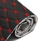 Abrasion-resistant 1.8m Width Quilted Pvc Synthetic Leather With Sponge Xpe Foam For Car Seat Cover Usage