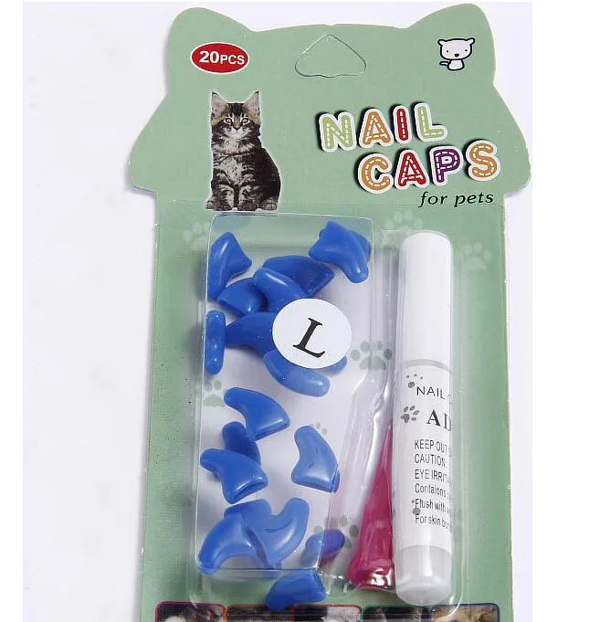Colorful Soft Claws Nail Cap Covers For Cat Kittens Claw Control Paws Off, As the picture
Colorful Soft Claws Nail Cap Covers For Cat Kittens Claw Control Paws Off, As the picture