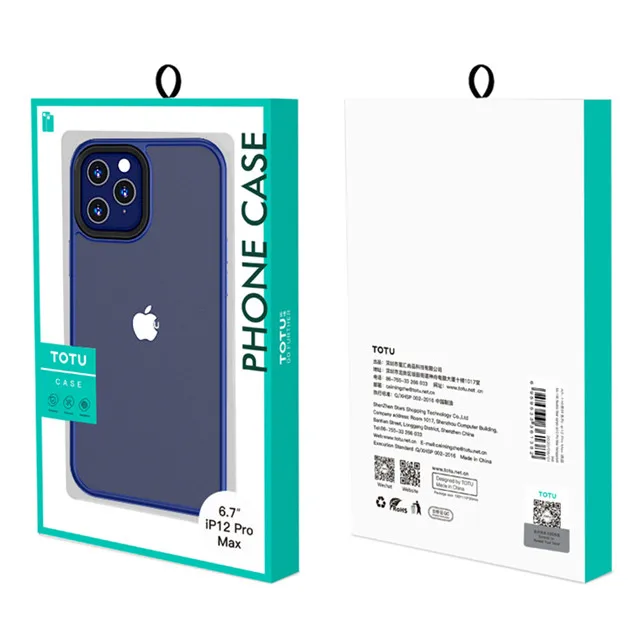 TOTU NEW Mobile Phone Accessories Shockproof Cover TPU Phone Case For iP 12, 12 pro, pro max, Green/silver/black/blue
TOTU NEW Mobile Phone Accessories Shockproof Cover TPU Phone Case For iP 12, 12 pro, pro max, Green/silver/black/blue