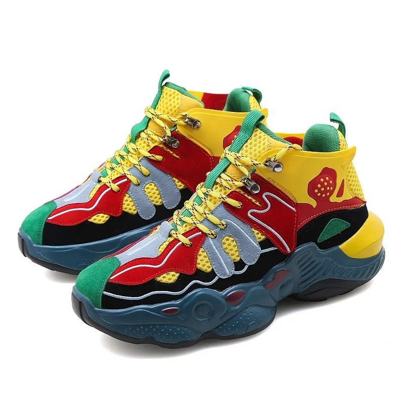 Wholesale High Top Youth Fashion No Brand Sports Sneakers Custom Basketball Shoes Men, Blue, yellow, black
Wholesale High Top Youth Fashion No Brand Sports Sneakers Custom Basketball Shoes Men, Blue, yellow, black