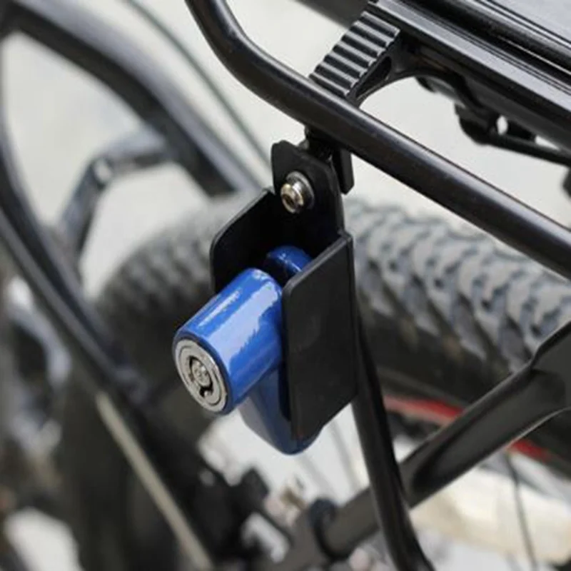 2 Keys Riding Equipment Unbreakable Bicycle Safety Non-corrosive Mini Disc Lock, Black red blue
2 Keys Riding Equipment Unbreakable Bicycle Safety Non-corrosive Mini Disc Lock, Black red blue