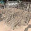 Low cost custom 1m 2m welded gabion fence mesh box for retaining wall structures