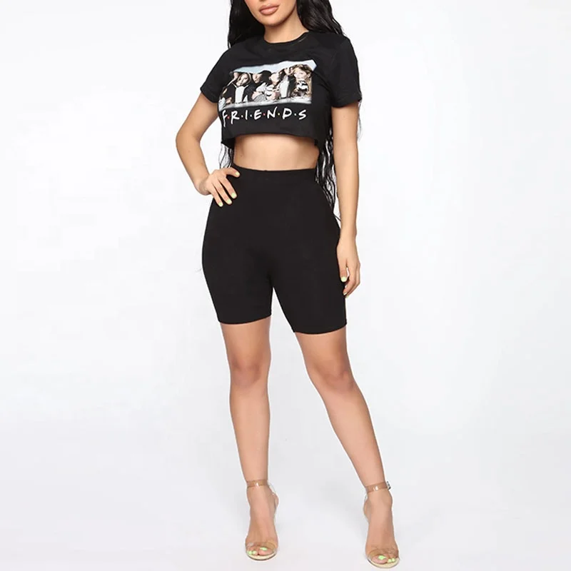 Printed Plain Black T-Shirt Crop Tops Wholesale T-shirt Woman Clothes, Customized color
Printed Plain Black T-Shirt Crop Tops Wholesale T-shirt Woman Clothes, Customized color