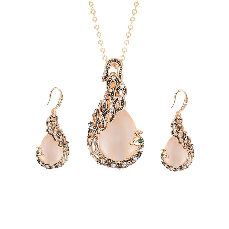 Hot selling bridal trending jewelry peacock gemstone necklace earrings bridal jewelry set necklace 
Hot selling bridal trending jewelry peacock gemstone necklace earrings bridal jewelry set necklace