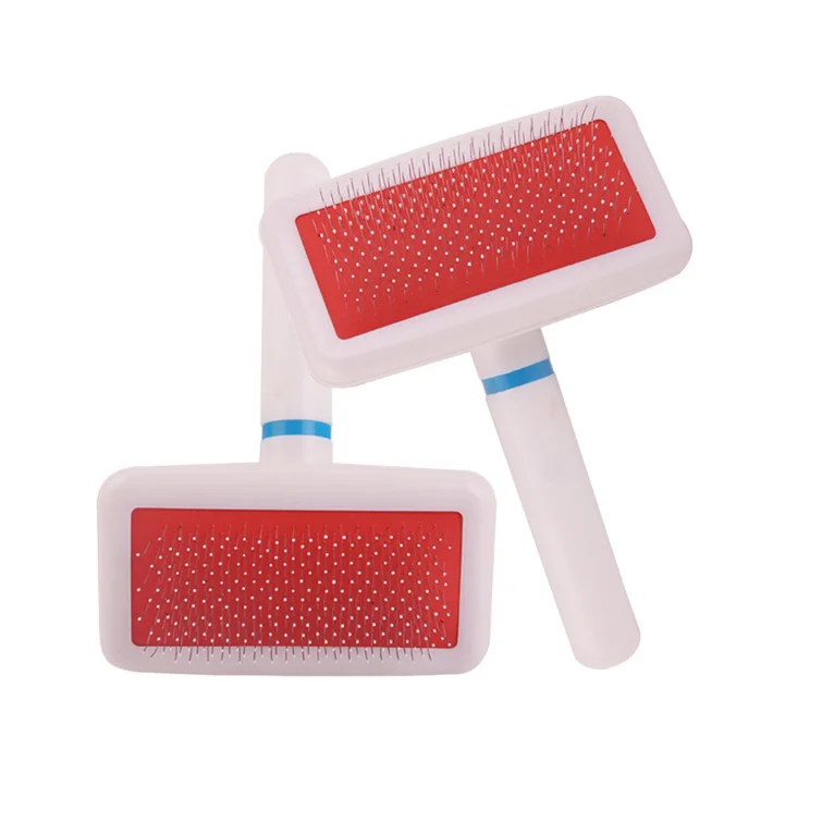 High Quality Pet Stainless Steel Needle Bath Brush With Protective Head And Airbag Dog Cat Hair Removal Cleaning Bath Products, White
High Quality Pet Stainless Steel Needle Bath Brush With Protective Head And Airbag Dog Cat Hair Removal Cleaning Bath Products, White